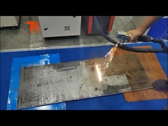 Nettoyage de la machine 1000w 1500w 2000w de dérouillage de laser de fibre d'onde entretenue