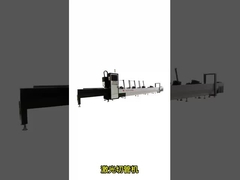 Machine automatique de découpe de tubes laser à fibre de métal rond carré