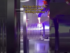 Machine de soudage automatique au laser à soupape de tube Bellows