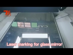 Machine de marquage laser de grand format pour miroir en verre