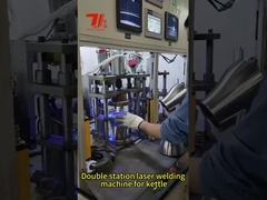 1000W - 6000W en acier inoxydable bouilloire de théière tumbler double station automatique soudage laser à la fibre Mac