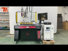 Machine de soudage laser automatique à 4 axes de 1500W pour tuyau de théière