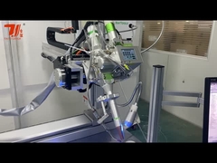 Machine de soudage automatique à laser à fibre automatique sur mesure à 5 axes pour tuyaux à trois voies en acier inoxydable