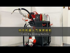 Machine de soudage laser MIG collaborative industrielle à 6 axes de type compact à grande vitesse avec robot