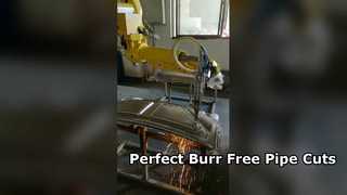 Coupe-tube laser robotique CNC pour conduites d'huile automobile - Coupe sans bavure et coupe précise des extrémités